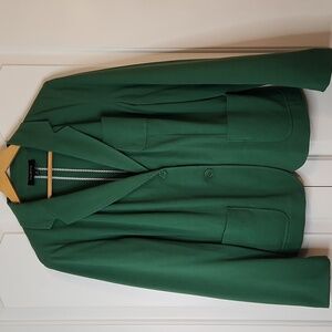 Talbot's Kelly Green Blazer Jacket Size 16 NWOT